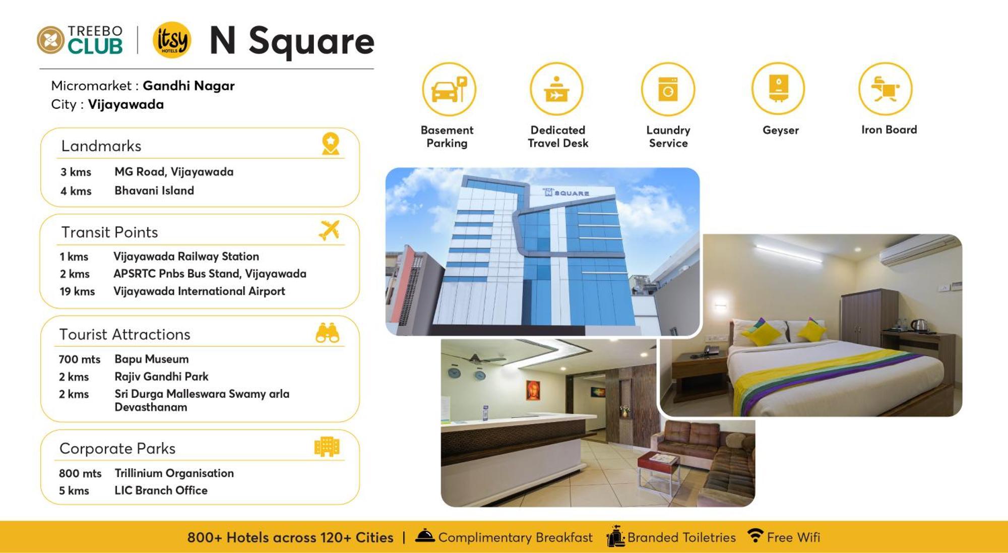 Itsy Hotels N Square Vidzsajavádá Kültér fotó